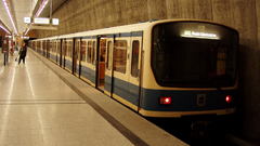 Rail subway train