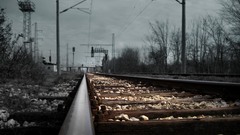 Railroad tracks