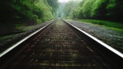 Railroad tracks