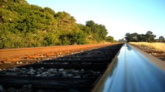 Railroad tracks