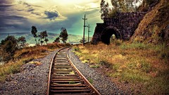 Railroad tracks