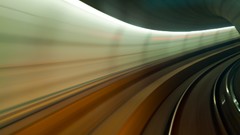 Railroad tracks warp