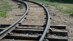 railway landscape old metal Wood
