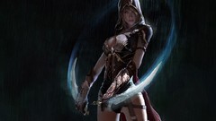 Rain artwork fantasy art