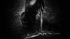 Rain Batman icon Catwoman monochrome high heels Batman The Dark 