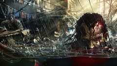 Rain blood zombies artwork video games dead island riptide