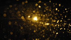 Rain bokeh rain on glass