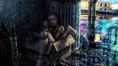 Rain broken Timeline Cover lonely