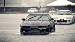 Rain cars automobile vehicles Toyota supra JDM Japanese 