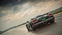 Rain cars Koenigsegg vehicles koenigsegg agera rear angle view