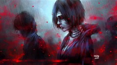 Rain dark cold blood artwork NanFe
