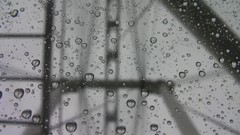 Rain glass condensation raindrops