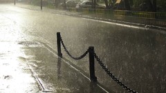 Rain glass water drops