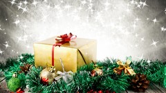 Rain gold balls Toys Holidays new year Christmas tinsel cones 