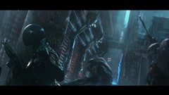 Rain Guns police drawings cityscapes concept art sketches