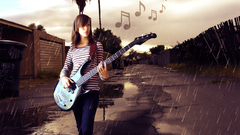 Rain guys! You think what away