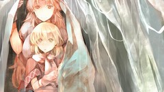 Rain horns blanket wet water drops blondes skirts scarfs pink 