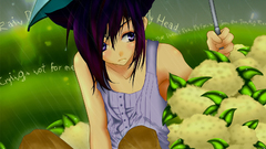 Rain nekomimi loveless purple