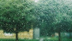Rain on glass