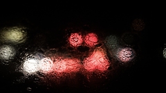 Rain on glass