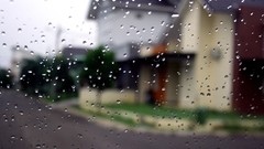 Rain rain on glass