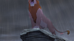 Rain Simba The Lion