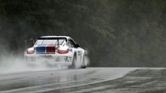 Rain track cars racing porsche 911 gt3