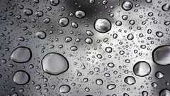 Rain water drops