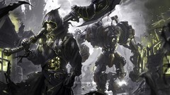 Rain weapons artwork fantasy art