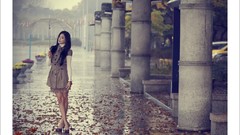 Rain woman asians models Korean Kim Ha Yul