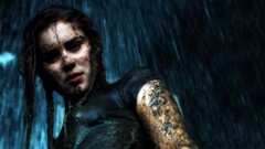 Rain woman close-up Celebrity wet Actress mud alison lohman