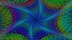 Rainbow abstract colors happy