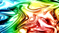 Rainbow lava colorful abstract