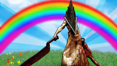Rainbow silent hill pyramid