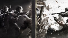 Rainbow Six: Siege multiple display video games PC gaming weapon