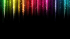 Rainbow Wallpaper background black