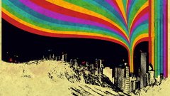 Rainbows artwork citylife