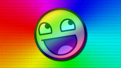 Rainbows Awesome Face