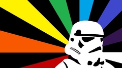 Rainbows clone trooper