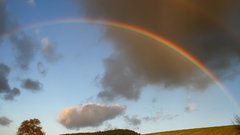 Rainbows double rainbow nature
