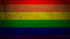 Rainbows grunge Flags