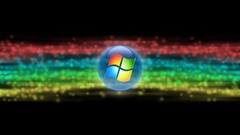 Rainbows microsoft windows logos