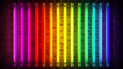 Rainbows neon