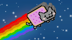 Rainbows nyan cat