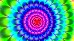 Rainbows optical illusion