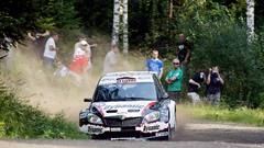 Rally drifting cars racing