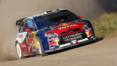 Rally racing Red Bull