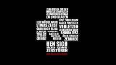 rammstein Typography Music simple Minimalism Simple Background
