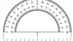 Rapporteur protractor vector high
