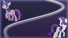 Rarity my little pony twilight sparkle